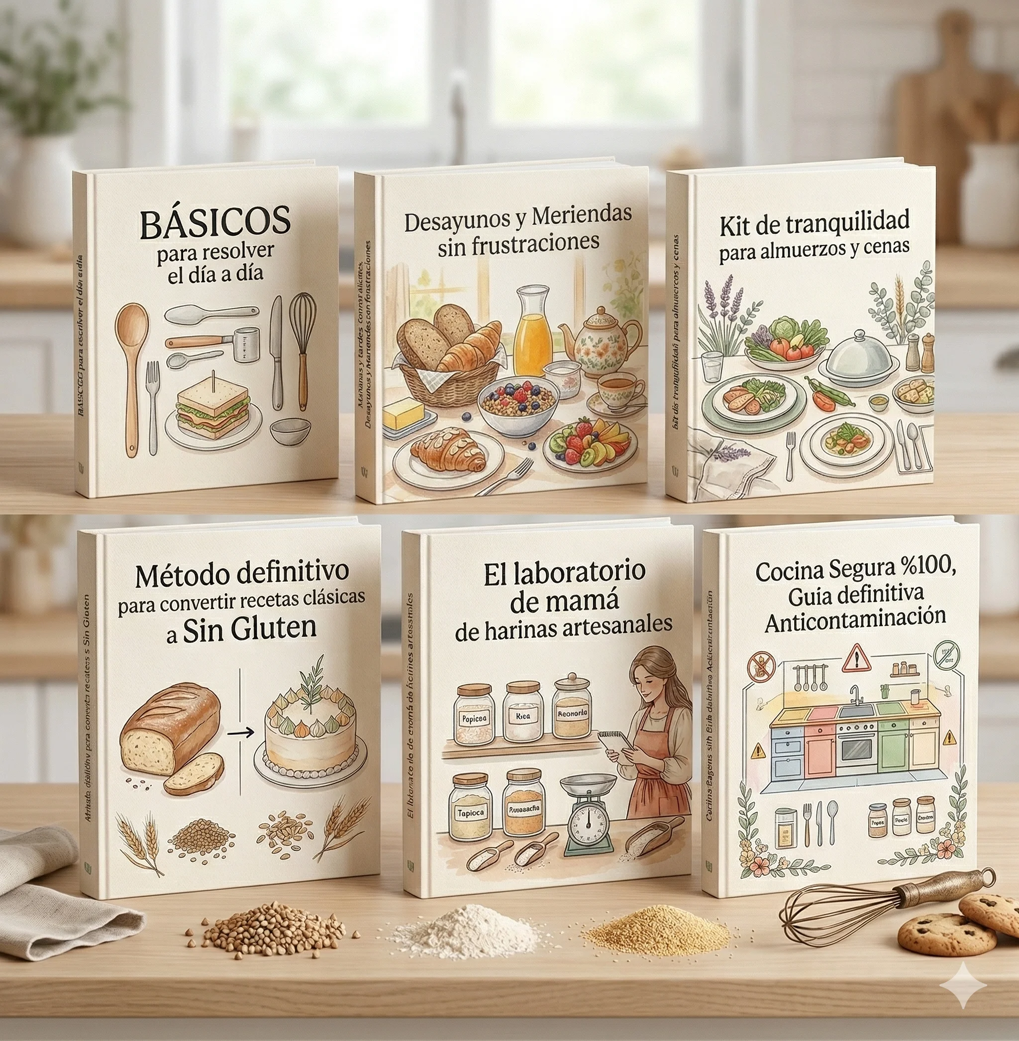 6 módulos incluidos