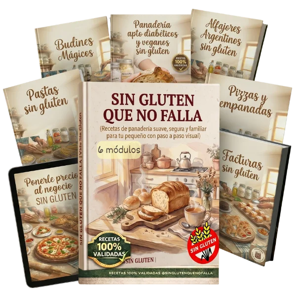 Kit Sin Gluten para Mamás — Libro principal + 7 bonos