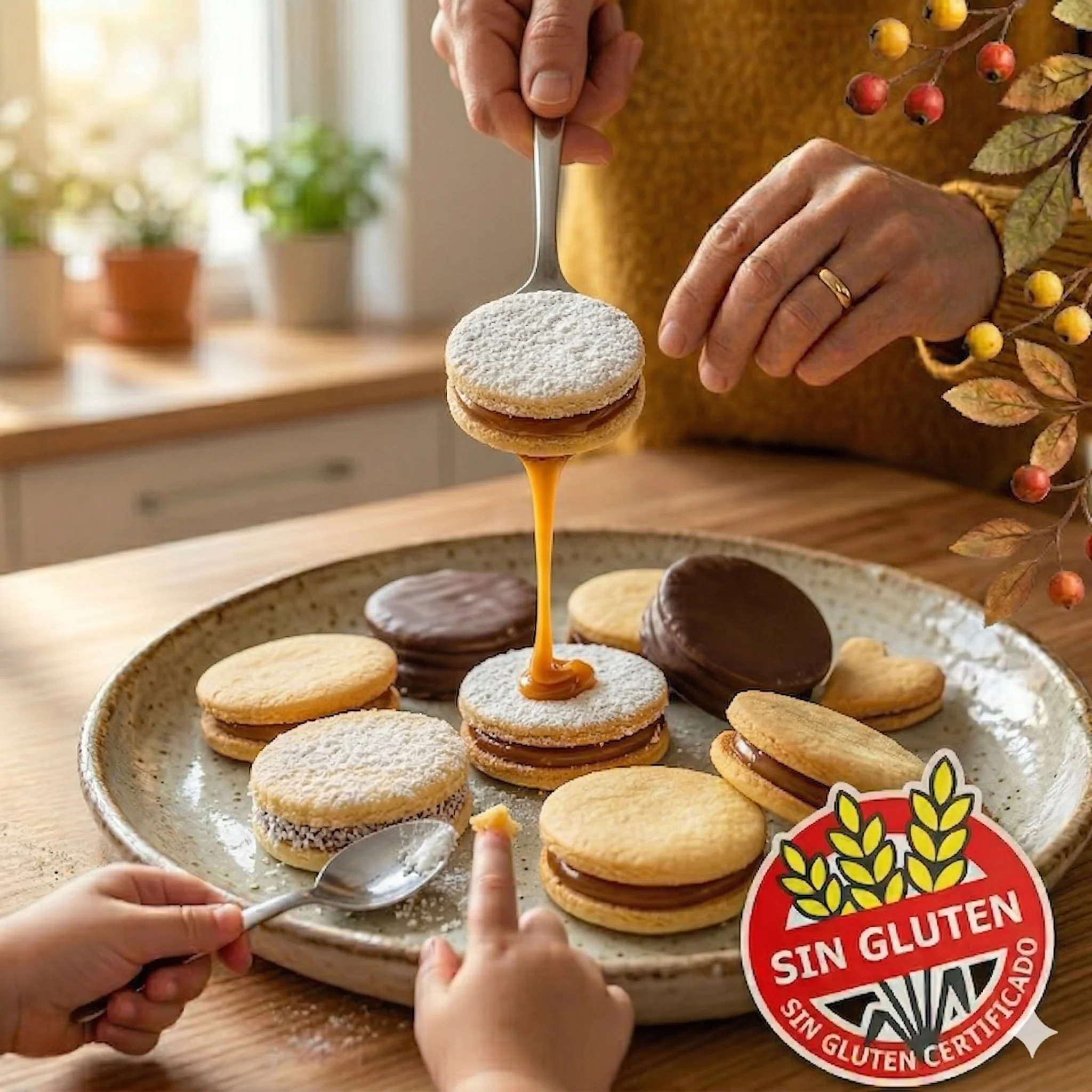 Alfajores sin gluten