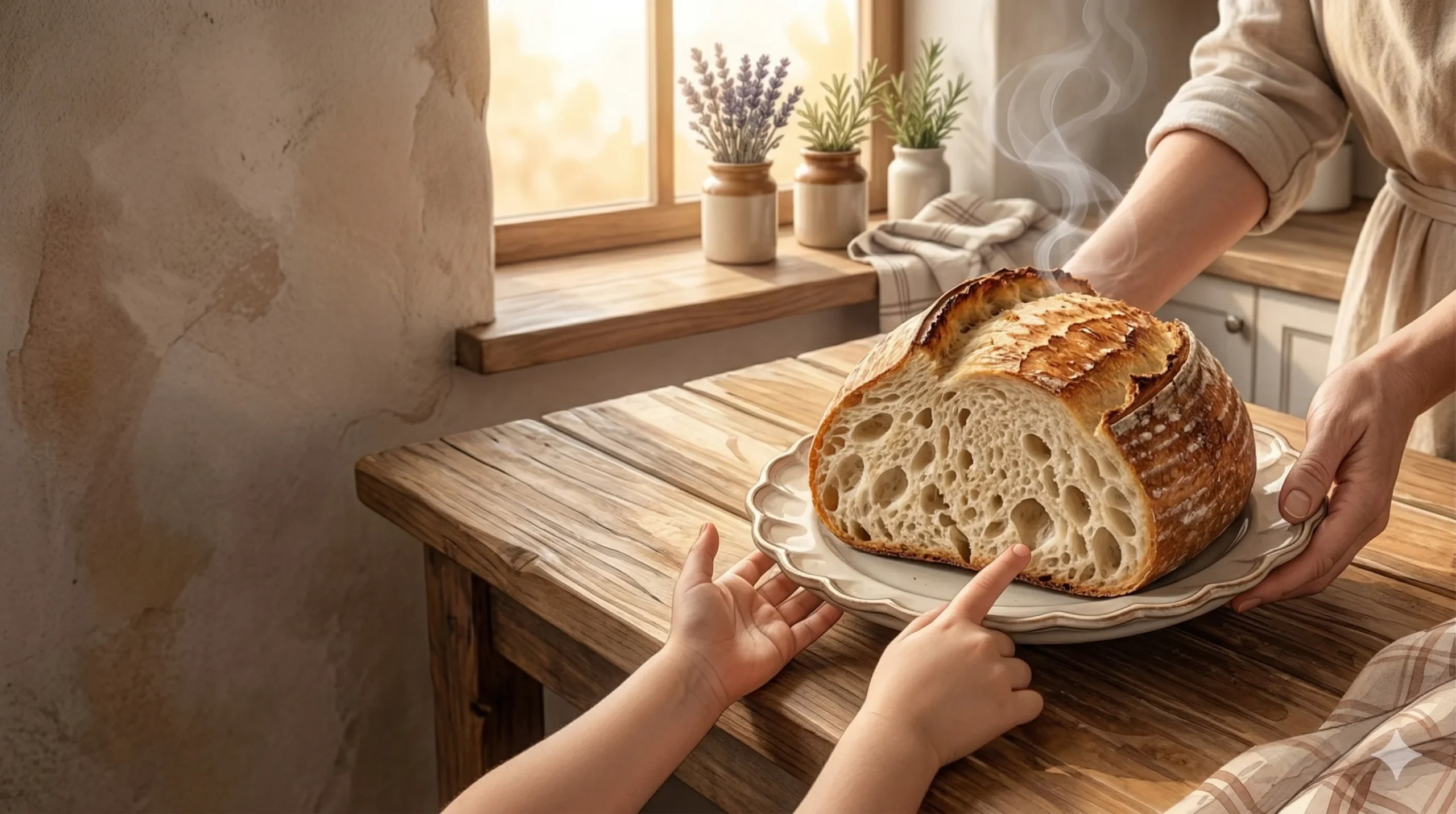 Pan sin gluten — con el método