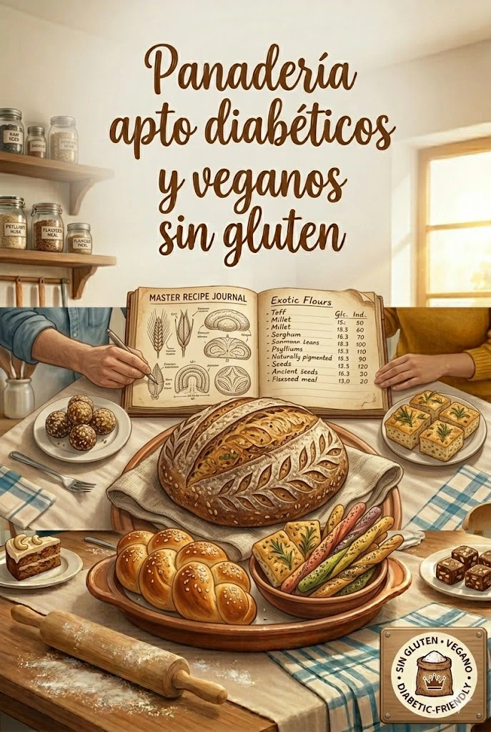 Panadería apta para diabéticos y veganos
